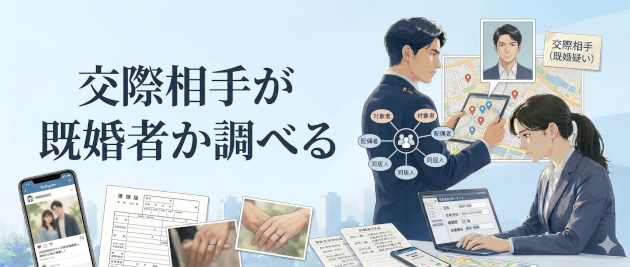 交際相手が既婚者か調べる